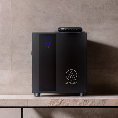 LUNA is a smart HVAC scent diffuser with strong cold-air nebulization, digital scheduling and reliable coverage for medium-to-large commercial spaces.