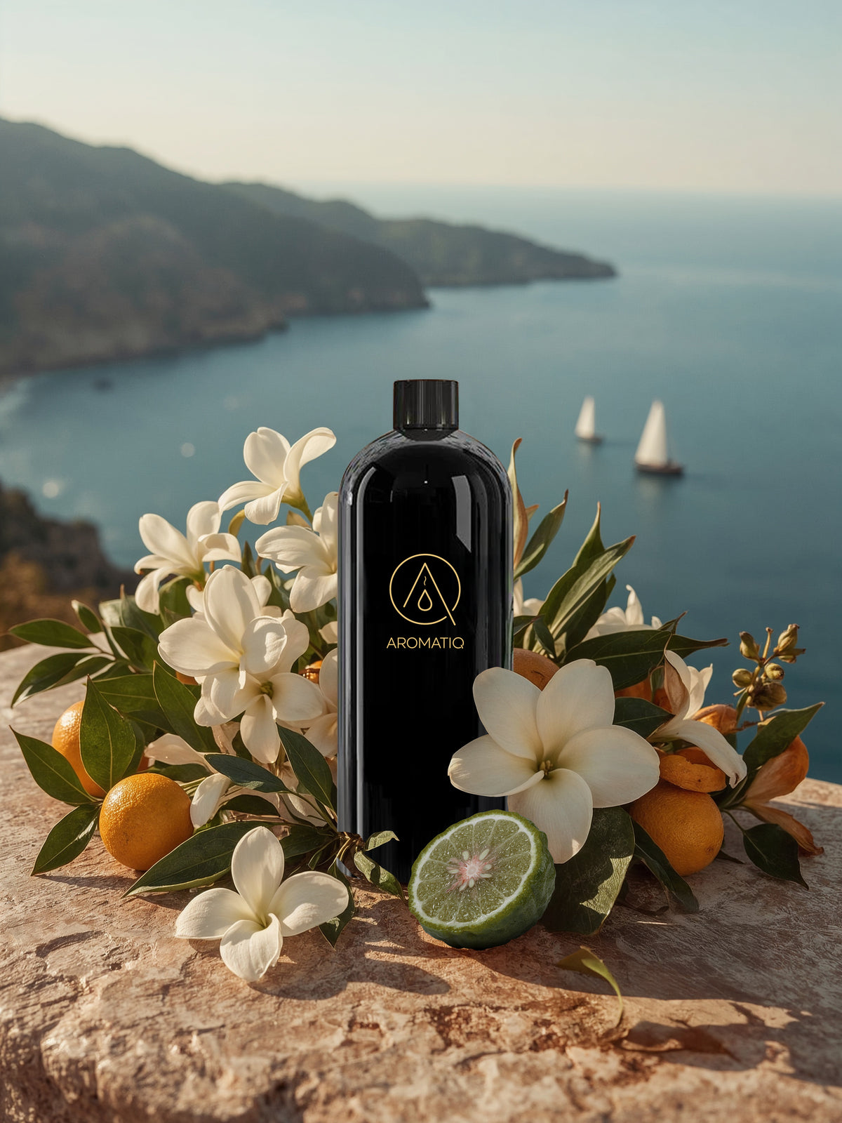 CAPRI blends bergamot, tuberose, jasmine and neroli with soft musk and coastal greens. A bright, airy Mediterranean fragrance inspired by summer by the sea.