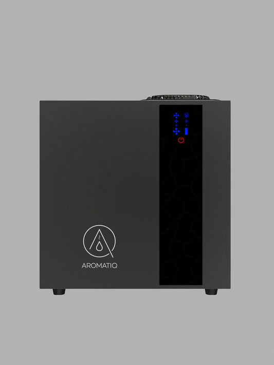 ECLIPSE is a high-capacity HVAC scent diffuser with smart scheduling, ultra-fine cold-air nebulization and industrial-grade performance for large spaces.